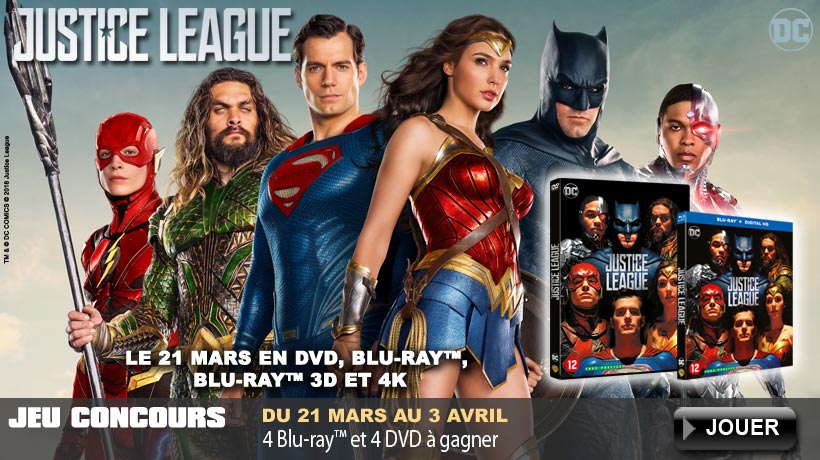 Jeu concours Justice League