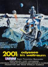 Miniature d'affiche allemande de '2001 : l'odyssée de l'espace'