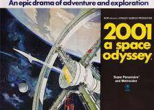 Miniature d'affiche britannique de '2001 : l'odyssée de l'espace'