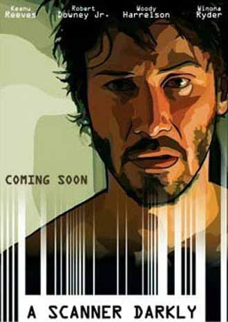 Affiche américaine de 'A Scanner Darkly'