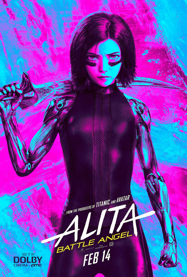 Affiche américaine de 'Alita: Battle Angel'