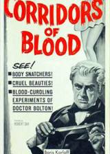 Miniature d'affiche américaine de 'Corridors of Blood'