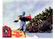 Miniature d'affiche américaine de 'Curse of the Faceless Man'