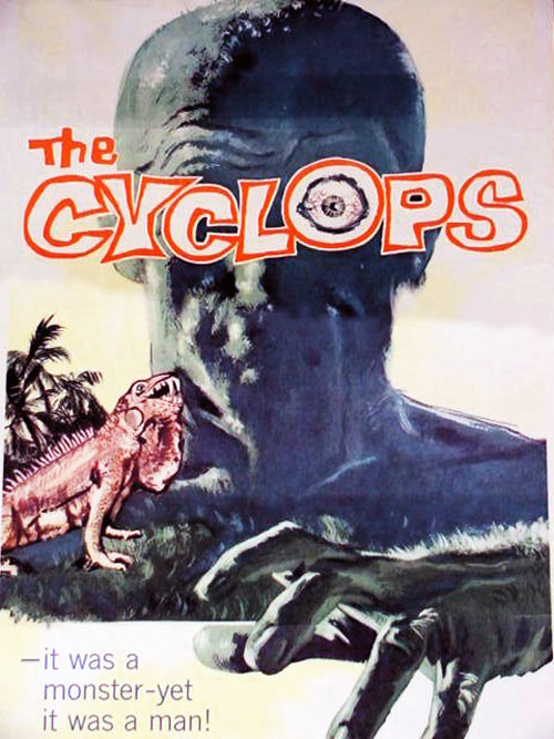 1957 The Cyclops Movie Poster 