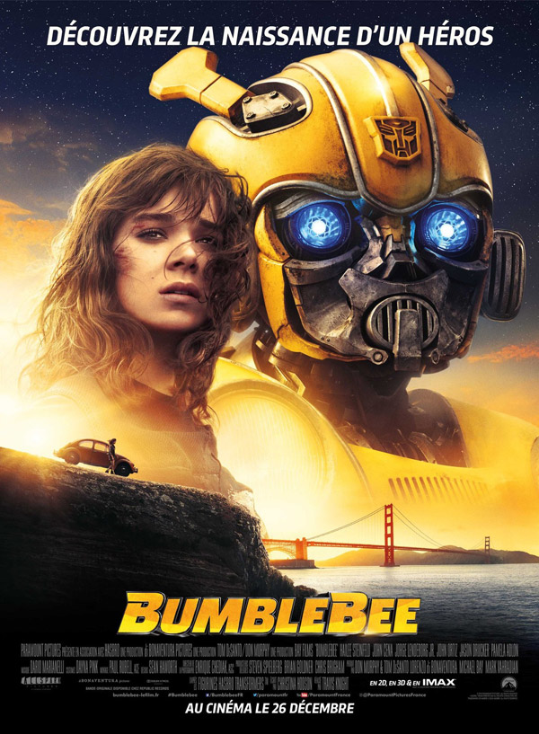 BumbleBee Movie Poster Travis Knight 2018 Film Art Print 13x20" 24x36" 27x40" 