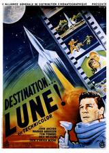 Miniature d'affiche française de 'Destination Lune'