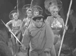 Nos deux acolytes sont pris en otage - Deux nigauds chez Venus (Abbott and Costello Go to Mars)
