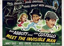 Miniature d'affiche inconnue de 'Deux nigauds et l'homme invisible'