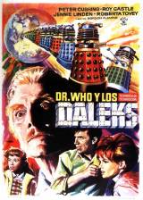 Miniature d'affiche espagnole de 'Dr Who contre les Daleks'