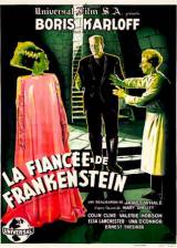Miniature d'affiche française de 'La fiancée de Frankenstein'