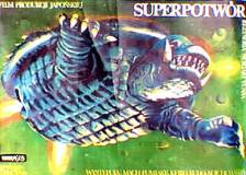 Miniature d'affiche polonaise de 'Gamera'