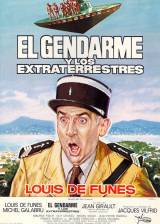 Miniature d'affiche espagnole de 'Le gendarme et les extra-terrestres'