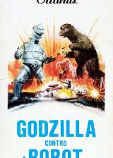Miniature d'affiche italienne de 'Godzilla contre Mecanik Monster'