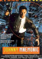 Miniature d'affiche espagnole de 'Johnny Mnemonic'