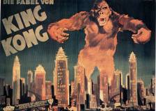 Miniature d'affiche allemande de 'King Kong'