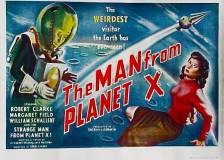 Miniature d'affiche britannique de 'The Man from Planet X'