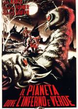 Italian poster thumbnail from 'Monster from Green Hell'