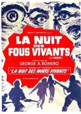 Miniature d'affiche française de 'La nuit des fous vivants'