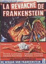 Belgian poster thumbnail from 'The Revenge of Frankenstein'