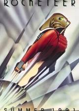 Miniature d'affiche américaine de 'Rocketeer'