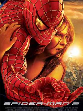 Affiche américaine de 'Spider-Man 2'