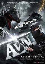 Miniature d'affiche américaine de 'Alien vs. Ninja'