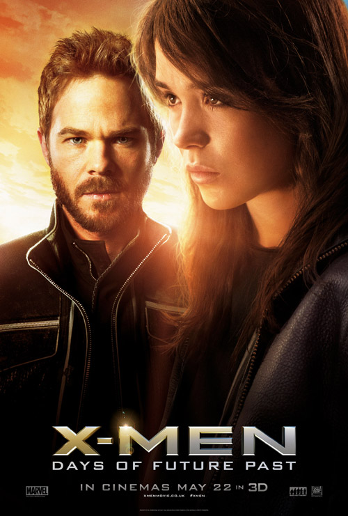 Affiche britannique de 'X-Men : Days of Future Past'