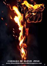 Miniature d'affiche espagnole de 'Ghost Rider 2 : l'esprit de vengeance'