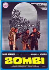 Miniature d'affiche espagnole de 'Zombie - Le crépuscule des morts-vivants'