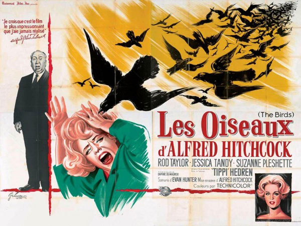 Affiche cinma n2 de Les oiseaux (1963) - SciFi-Movies