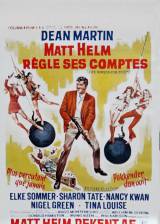 Miniature d'affiche belge de 'Matt Helm règle son comte'