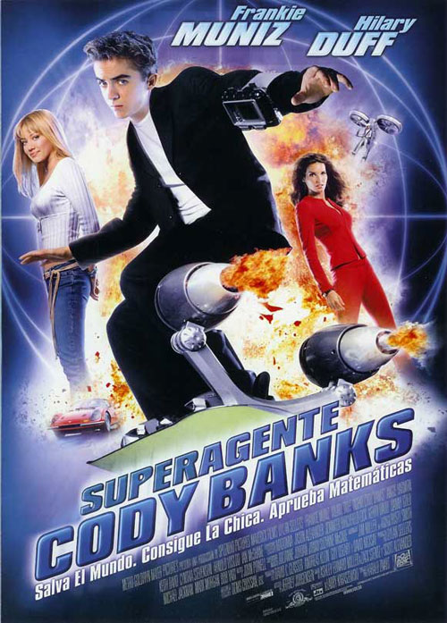 Affiche espagnole de 'Cody Banks : agent secret'