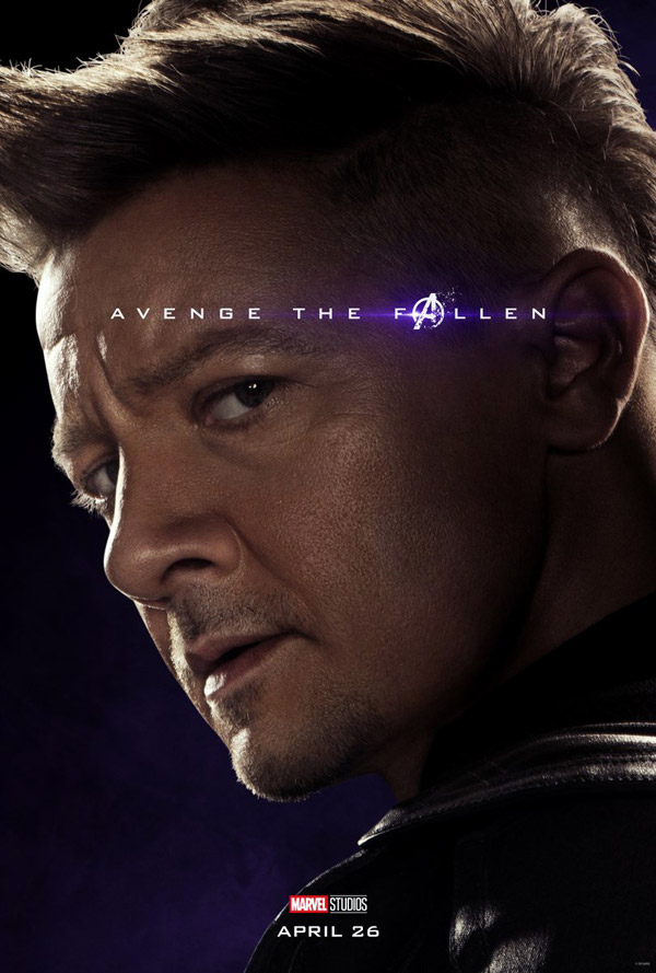 Affiche américaine de 'Avengers: Endgame'