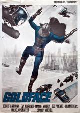 French poster thumbnail from 'Goldface, the Fantastic Superman'