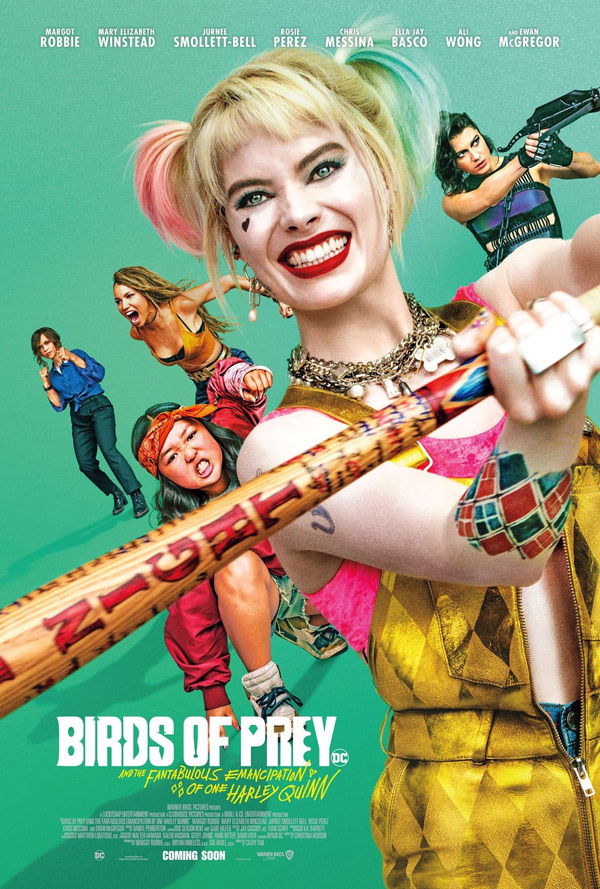 Affiche américaine de 'Birds of Prey: And the Fantabulous Emancipation of One Harley Quinn'
